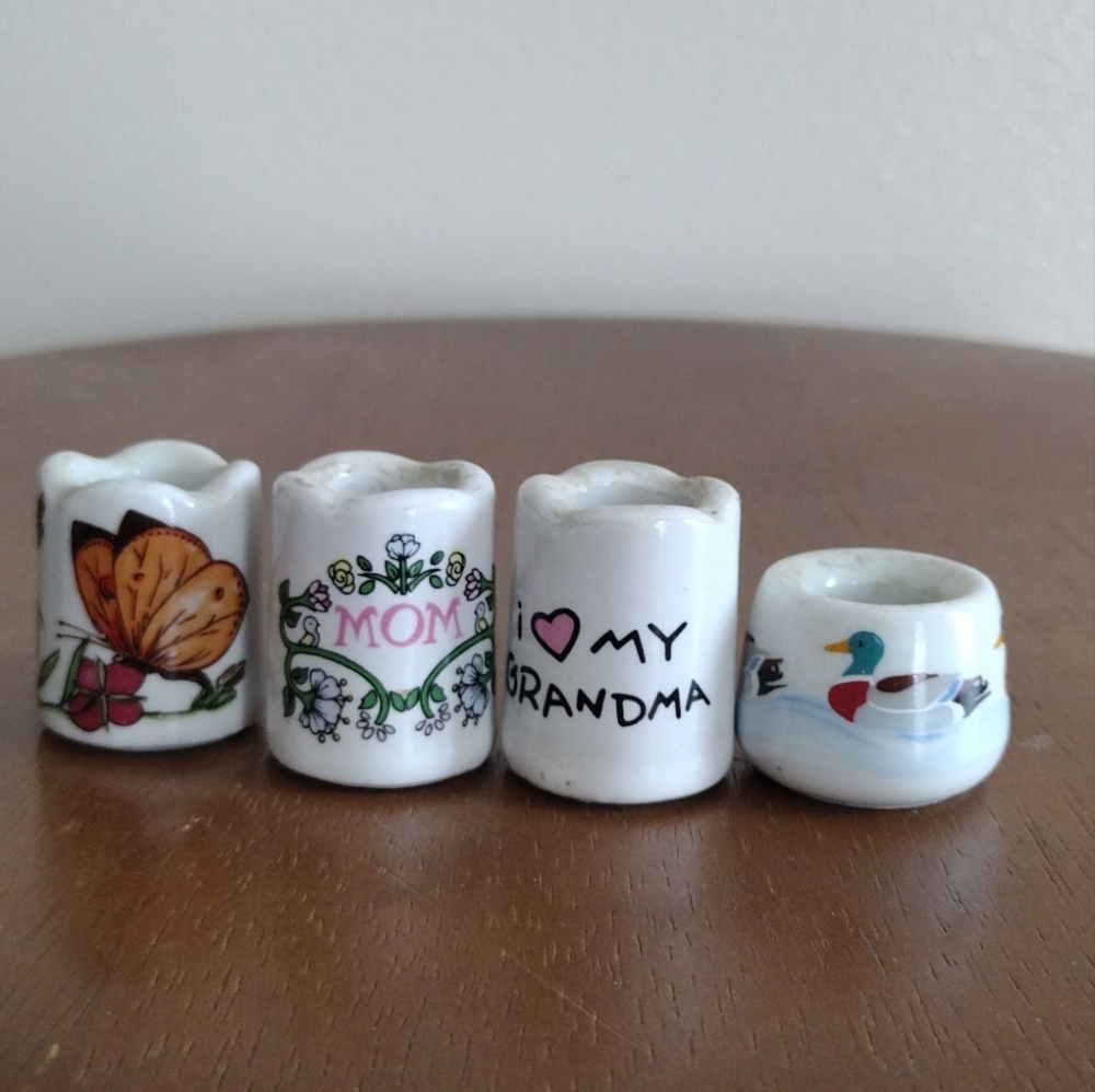 Ceramic mini candlestick Germany Funny Design